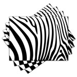 Jogo Americano - Zebra com 4 Peças - 058jo