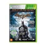 Ficha técnica e caractérísticas do produto Jogo Batman: Arkham Asylum (goty) Xbox 360