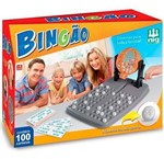 Ficha técnica e caractérísticas do produto Jogo Bingo C/ 100 Cartelas e Globo Bingão Giratório - Nig
