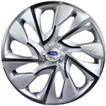Ficha técnica e caractérísticas do produto Jogo Calota Aro14 Ds4 Esportiva Silver Ford Ka Fiesta Focus