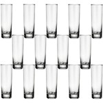 Ficha técnica e caractérísticas do produto Jogo com 14 Copos de Vidro Nadir Long Drink Atol Tubo 220ml