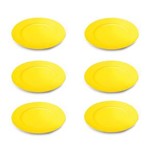Ficha técnica e caractérísticas do produto Jogo com 6 Sousplat - Amarelo