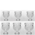 Ficha técnica e caractérísticas do produto Jogo com 6 Taças de Sobremesa Royal Fosco de Cristal Ø12Cm