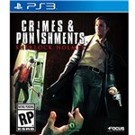 Ficha técnica e caractérísticas do produto Jogo Crimes And Punishment: Sherlock Holmes - PS3