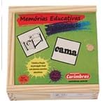 Ficha técnica e caractérísticas do produto Jogo da Memória em Madeira - Alfabetização - CARIMBRAS