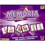 Ficha técnica e caractérísticas do produto Jogo da Memória Português Inglês - Algazarra