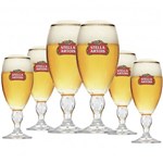 Ficha técnica e caractérísticas do produto Jogo de 6 Taças de Cerveja Stella Artois 250ml - Globalização