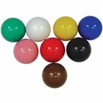 Ficha técnica e caractérísticas do produto Jogo de 8 Bolas de Snooker Coloridas Procópio