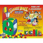 Ficha técnica e caractérísticas do produto Jogo de Basquete Basket Ball Cesta 60 Bolinhas Brinquedo Infantil Toca Brk8 6204
