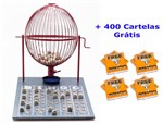 Ficha técnica e caractérísticas do produto Jogo de Bingo 75 Bolas Grande Nº3 com 400 Cartelas IV