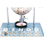Ficha técnica e caractérísticas do produto Jogo de Bingo 75 Bolas Pequeno Nº1 com 300 Cartelas IZ