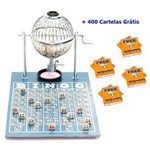 Ficha técnica e caractérísticas do produto Jogo de Bingo 75 Bolas Pequeno Nº1 com 400 Cartelas IC