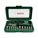 Ficha técnica e caractérísticas do produto Jogo de Bits (pontas) e Soquetes - 46 Peças - Bosch