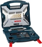 Ficha técnica e caractérísticas do produto Jogo de Brocas e Bits Bosch X-Line 100 Peças - 2607019330
