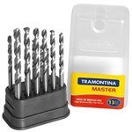 Ficha técnica e caractérísticas do produto Jogo de Brocas para Aço Tramontina - 13 Peças