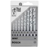 Ficha técnica e caractérísticas do produto Jogo de Brocas para Concreto e Pedra c/ 8 peças - Bosch