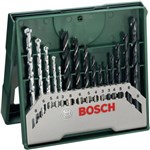 Ficha técnica e caractérísticas do produto Jogo de Brocas para Metal / Madeira e Concreto - X-Line - Bosch