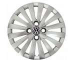 Ficha técnica e caractérísticas do produto Jogo de Calotas Grid Aro 14 VW Gol G6 2015 com Emblema