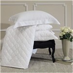 Ficha técnica e caractérísticas do produto Jogo de Cama Casal 300 Fios Karsten Elegance Gracia Branco - Branco