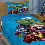 Ficha técnica e caractérísticas do produto Jogo de Cama Infantil Avengers Lepper 3 Peças