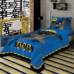 Ficha técnica e caractérísticas do produto Jogo de Cama Infantil Batman Lepper 3 Peças