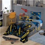 Ficha técnica e caractérísticas do produto Jogo de Cama Infantil Menino Batman Lepper 3 Peças