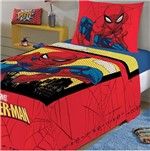 Ficha técnica e caractérísticas do produto Jogo de Cama Infantil 2 Peças Spider Man Lepper