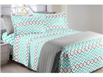 Jogo de Cama / Lençol Queen Size Color Art - Nômade 4 Peças 150 Fios Corttex