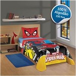 Ficha técnica e caractérísticas do produto Jogo de Cama 3 Peças 100% Algodão Spider-Man - Lepper