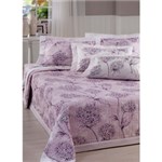 Ficha técnica e caractérísticas do produto Jogo de Cama Queen Home Design Cibele - Percal 200 Fios - Lilás - Corttex Casa