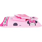 Ficha técnica e caractérísticas do produto Jogo de Cama Solteiro Kids Disney Minnie Love 3 Peças 100% Algodão Rosa - Santista