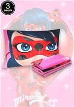 Ficha técnica e caractérísticas do produto Jogo de Cama Solteiro Lepper Kids Ladybug 3pçs Vermelho/Rosa
