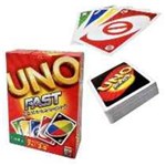 Ficha técnica e caractérísticas do produto Jogo de Carta Uno Fast - Mattel -