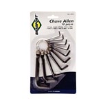 Jogo de Chaves Allen com 6 Peças 1,5 a 6mm Brasfort-8215