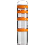 Ficha técnica e caractérísticas do produto Jogo de Compartimentos Gostak Laranja 350ml - Blender Bottle