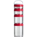 Ficha técnica e caractérísticas do produto Jogo de Compartimentos Gostak Vermelho 350ml - Blender Bottle