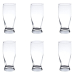 Ficha técnica e caractérísticas do produto Jogo de copos para cerveja em vidro Lyor 6 peças incolor