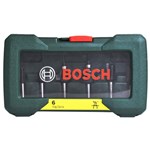 Ficha técnica e caractérísticas do produto Jogo de Fresas 1/4 para Tupia Bosch 6 Peças