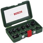 Ficha técnica e caractérísticas do produto Jogo de Fresas para Madeira com 12 Peças - Bosch