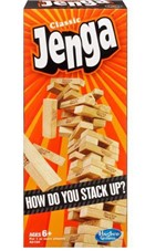 Ficha técnica e caractérísticas do produto Jogo de Madeira Jenga Clássico Hasbro