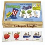 Ficha técnica e caractérísticas do produto Jogo de Memoria Ingles e Portugues 40 Pcs - 2232