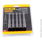 Ficha técnica e caractérísticas do produto Jogo de Soquetes Magnéticos com Pontas Hexagonais 6mm Black Jack B851