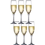 Ficha técnica e caractérísticas do produto Jogo de Taças 220ml de Champagne Venue com 6 Peças - UD Brasil