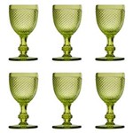 Ficha técnica e caractérísticas do produto Jogo de Taças para Água Bon Gourmet Glass Line 6741 Verde - 6 Peças