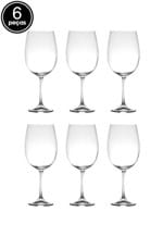 Ficha técnica e caractérísticas do produto Jogo de Taças para Vinho 6 Pçs de Cristal Ecológico Gastro Luxo Barbara/Colibri 640Ml Lyor