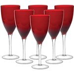 Ficha técnica e caractérísticas do produto Jogo de Taças para Vinho Rouge 6 Peças - GS Internacional