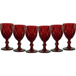 Ficha técnica e caractérísticas do produto Jogo de Taças para Vinho Vermelho Vitral Verre 6 Peças - Mimo Style
