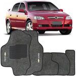 Ficha técnica e caractérísticas do produto Jogo de Tapete Automotivo Carpete Chevrolet Gm Astra 1999 à 2012 Soft Logo Bordado Grafite 5 Peças