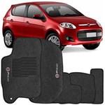 Ficha técnica e caractérísticas do produto Jogo de Tapete Automotivo Carpete Novo Fiat Palio 2012 à 2018 Soft Grafite 5 Peças