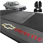 Ficha técnica e caractérísticas do produto Jogo de Tapetes Bordado Hitto Completo Gm Chevette 1974 a 1995